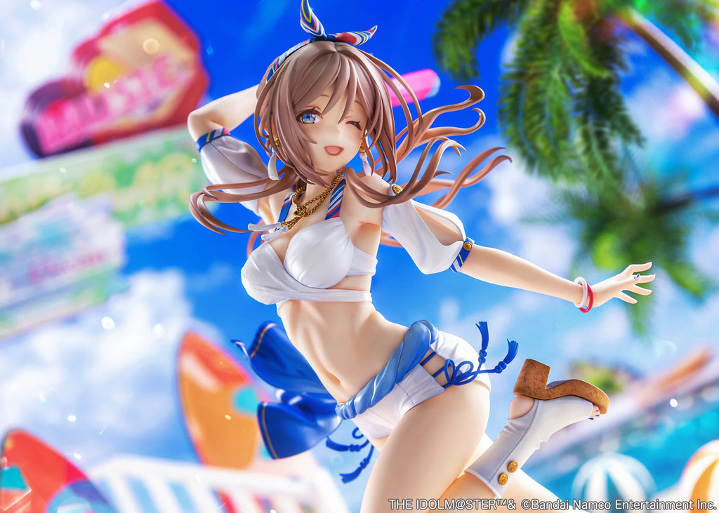 THE IDOLM@STER Gakuen - Rinami Himesaki (Kimi to Semi Blue Ver.) 1/7 Scale Figure Neon Max