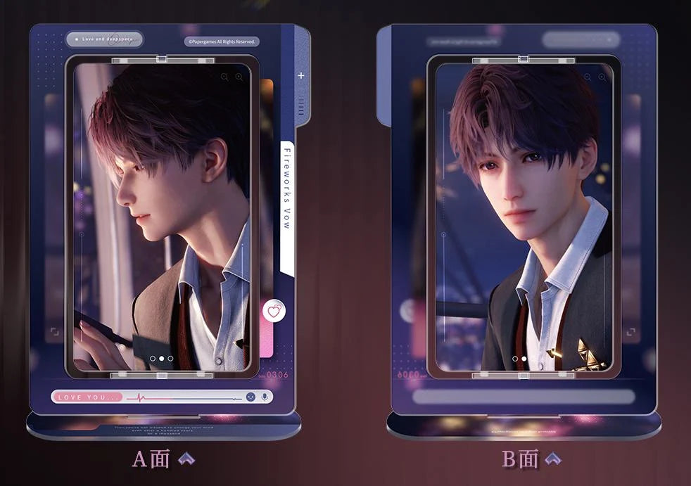 Love and Deepspace - Whisper of the Heart Series Rotating Acrylic Stand InFold Games