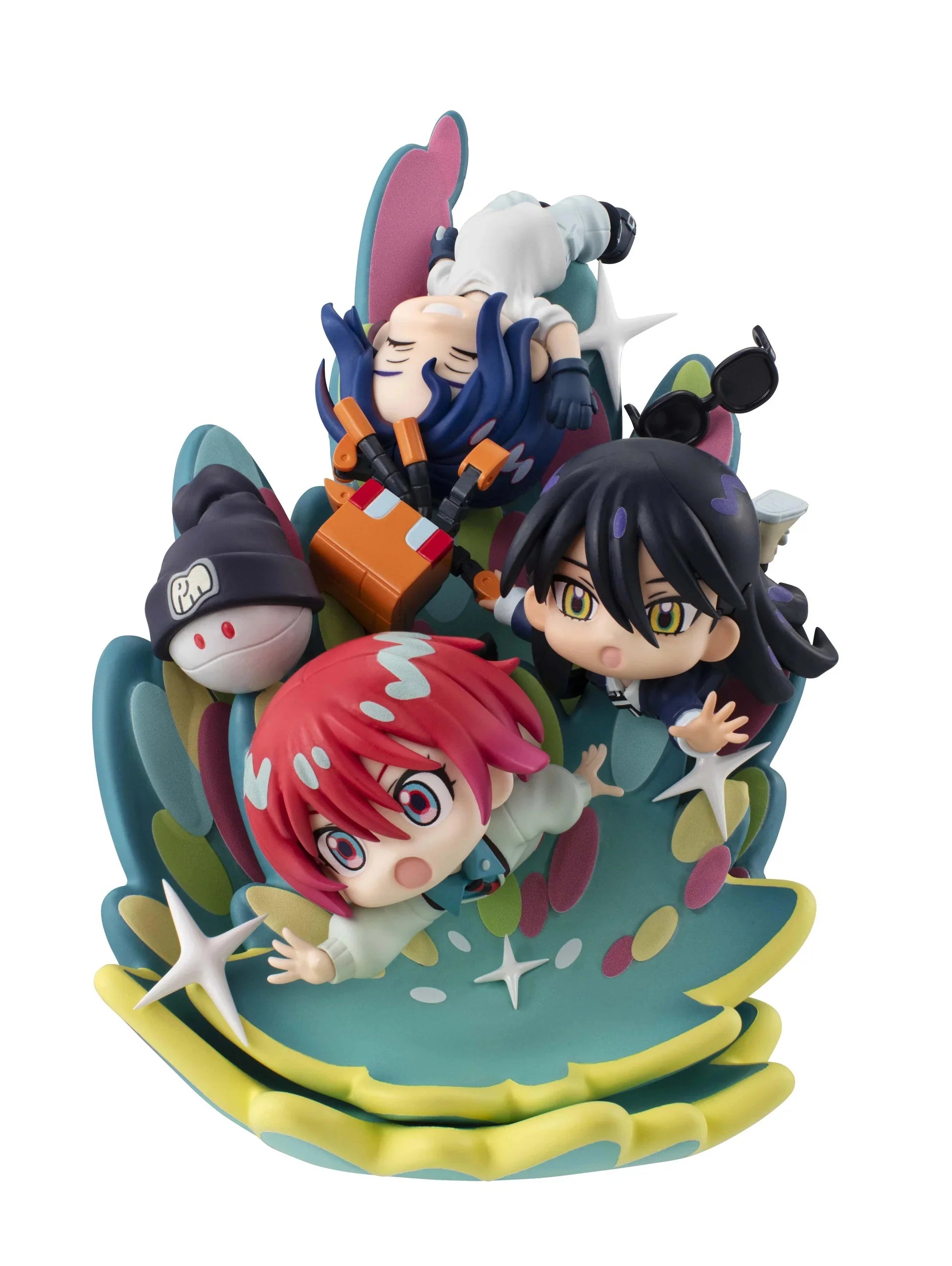 Mobile Suit Gundam GQuuuuuuX - Amate Yuzuriha & Nyaan & Shuji Ito Non Scale Figure Megahouse