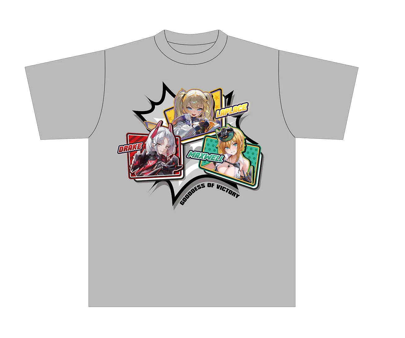 GODDESS OF VICTORY: NIKKE - Matis Squad Character Graphic T-shirt 2025 Anime Expo Merch