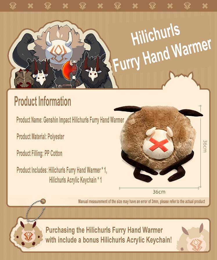Genshin Impact - Hilichurls Furry Hand Warmer miHoYo