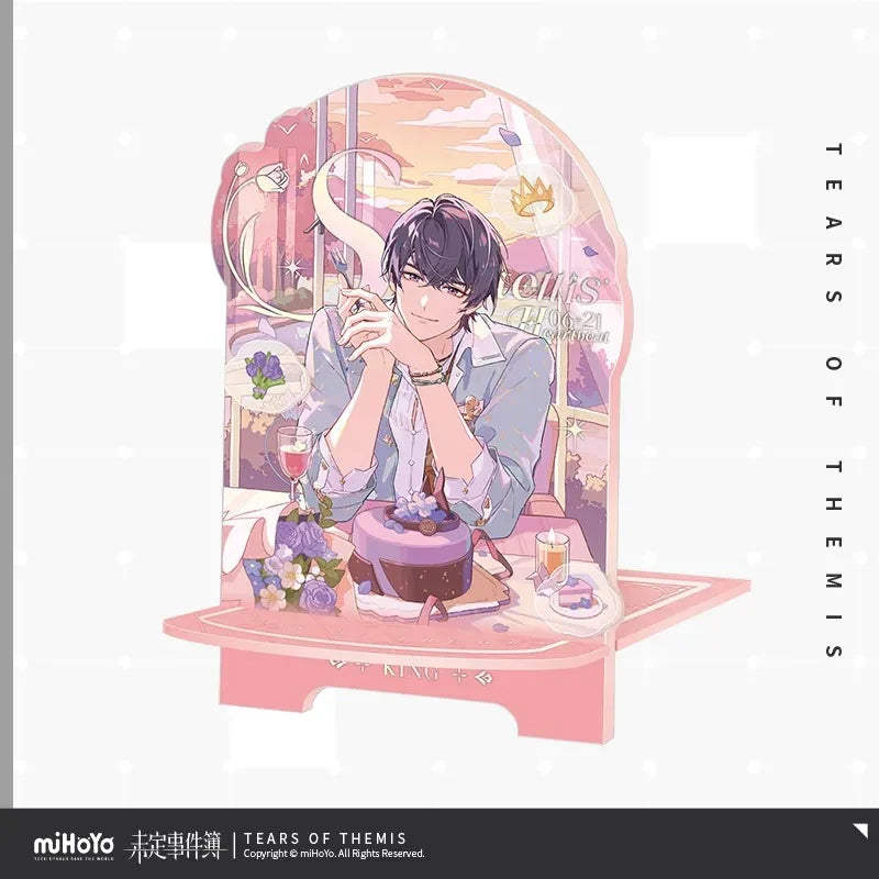 Tears of Themis - Stellis Heartbeat Series King Birthday Acrylic Phone Holder miHoYo