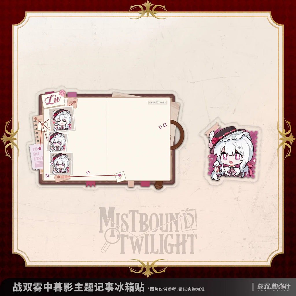 Punishing: Gray Raven - Mistbound Twilight Memo Magnet KURO GAMES