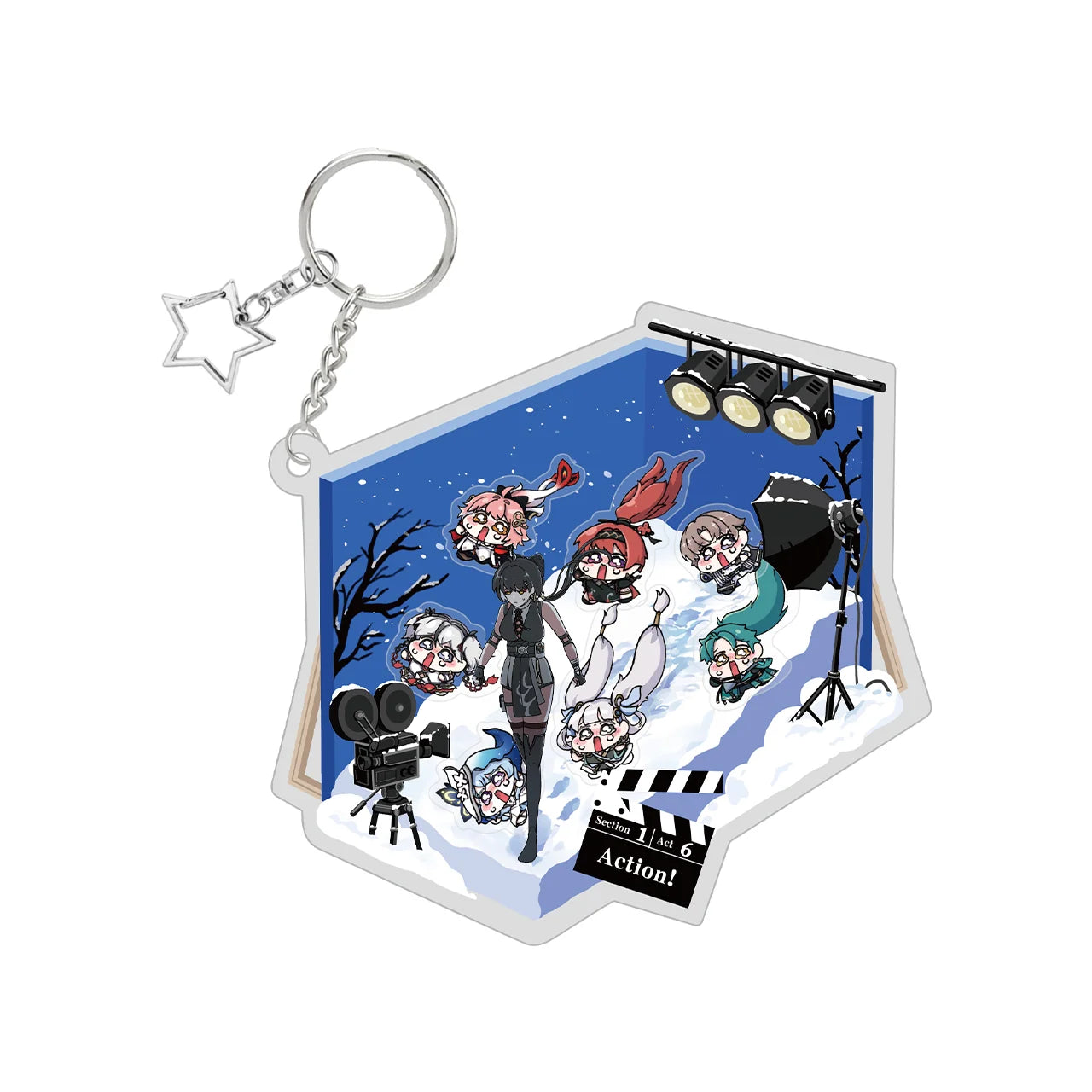 Wuthering Waves - Resonator Theme Happy Shake Keychain KURO GAMES