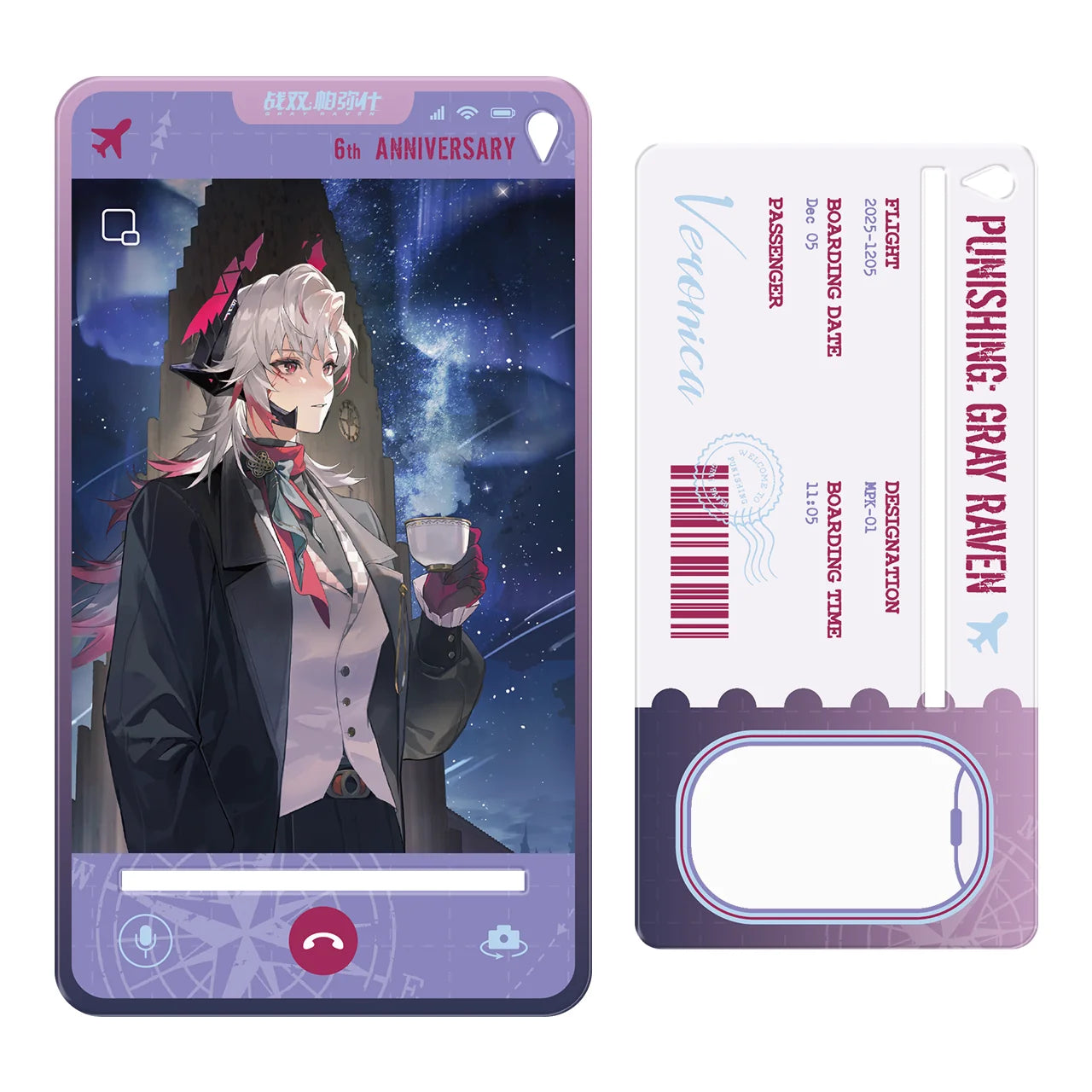 Punishing: Gray Raven - Echoes of Elsewhere 6th Anniversary Display Standee KURO GAMES