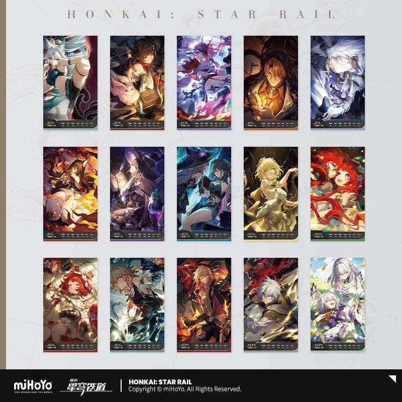 Honkai: Star Rail - 2026 Weekly Calendar miHoYo
