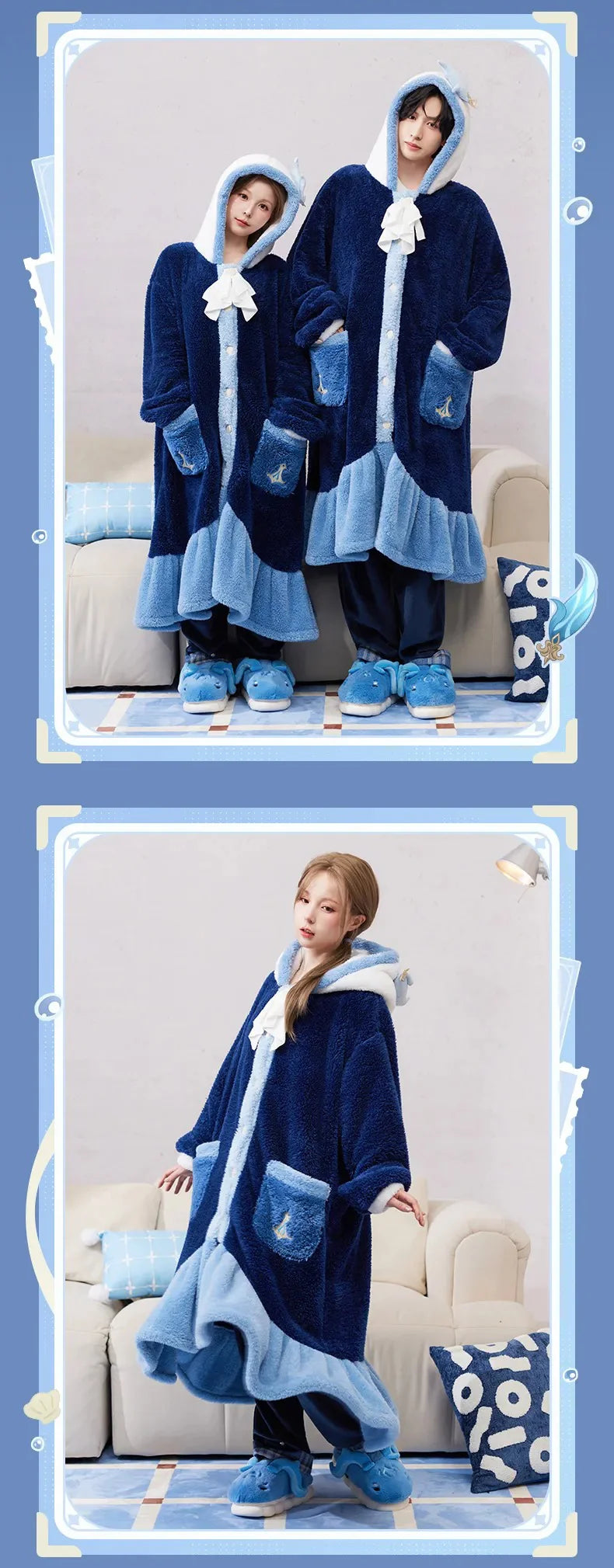 Genshin Impact - Neuvillette Impression Home Robe miHoYo