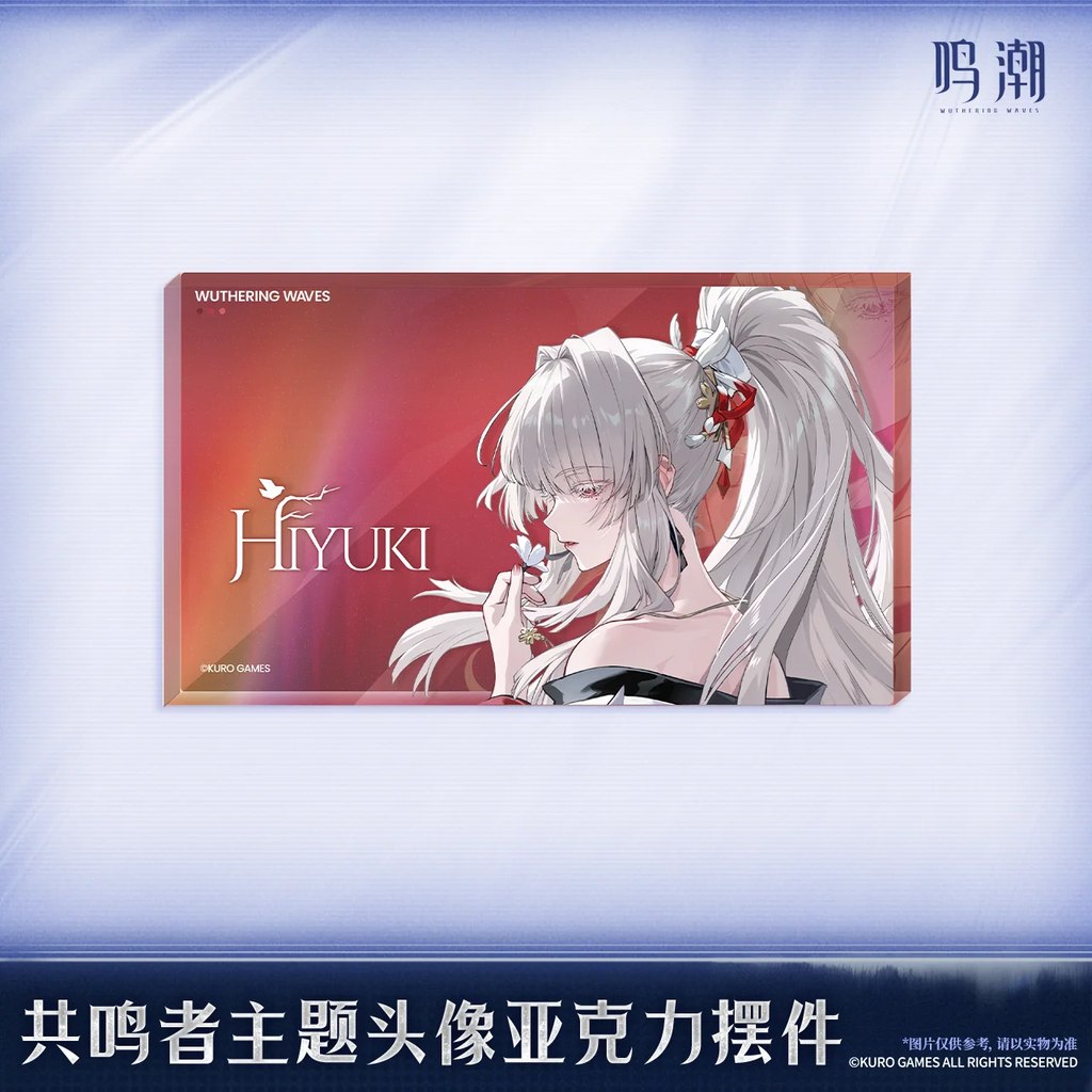 Wuthering Waves - Hiyuki & Denia Resonator Themed Avatar Acrylic Block KURO GAMES