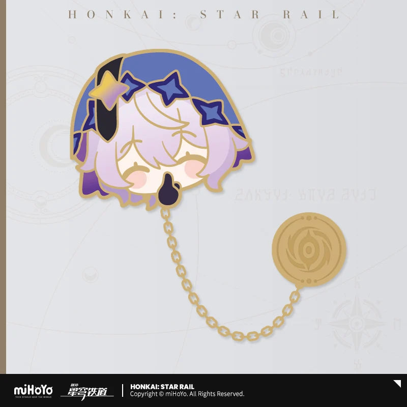 Honkai: Star Rail - Pom-Pom Gallery Sticker Metal Badge miHoYo