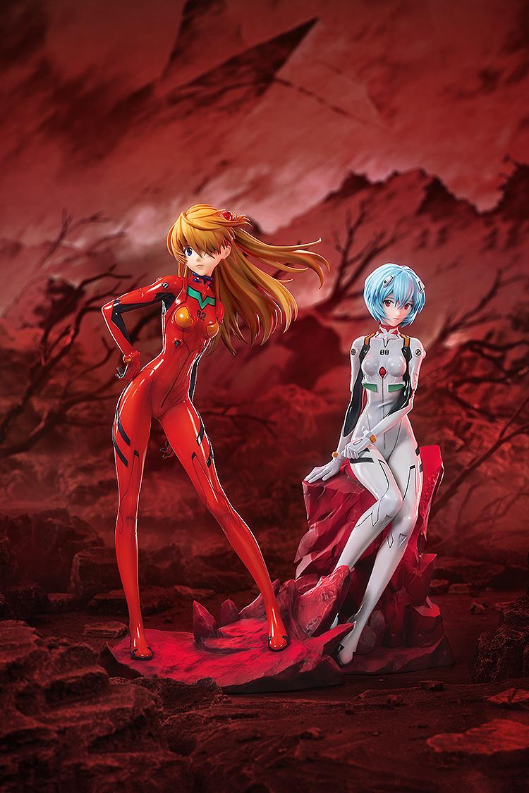Evangelion - Asuka Shikinami Langley & Rei Ayanami 1/7 Scale Figure Good Smile Arts Shanghai