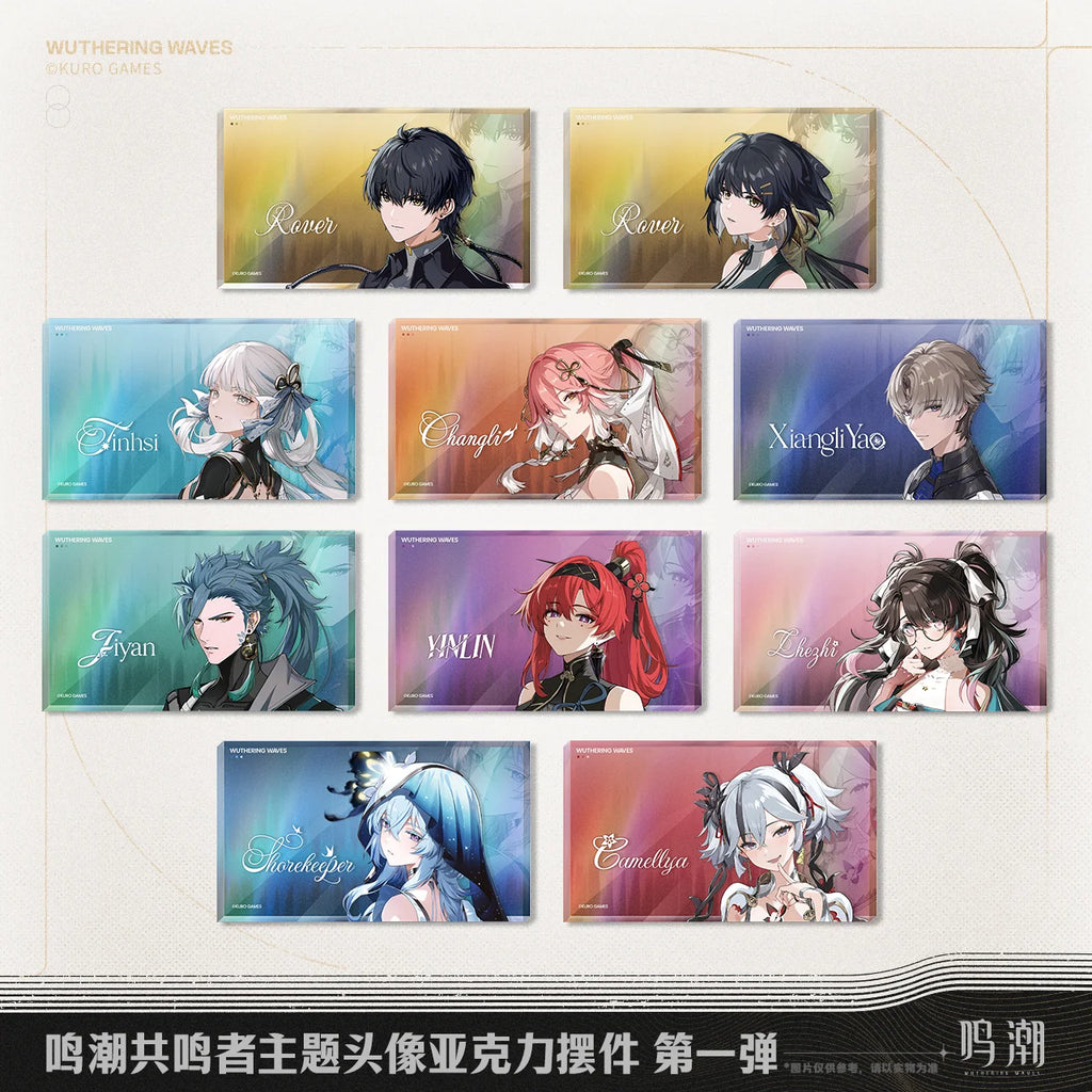 Wuthering Waves - Resonator Themed Avatar Acrylic Block Vol.1 KURO GAMES