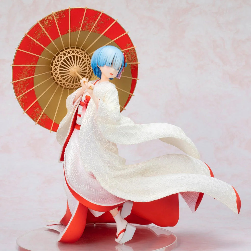 Re:Zero -Starting Life In Another World - Rem (Shiromuku Ver.) re-run 1/7 Scale Figure FuRyu Corporation