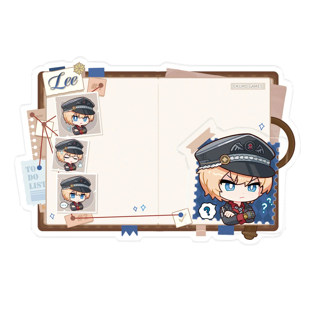 Punishing: Gray Raven - Mistbound Twilight Memo Magnet KURO GAMES