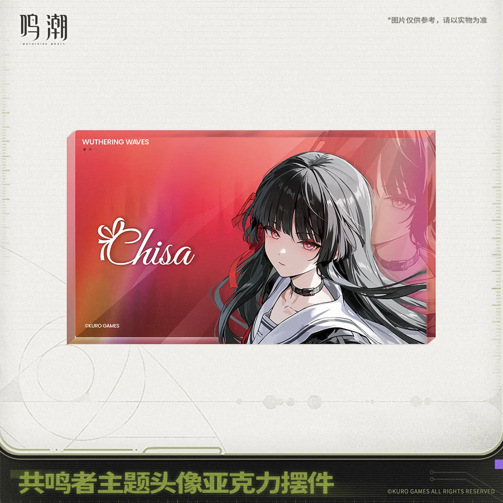 Wuthering Waves - Chisa & Lynae & Mornye Resonator Themed Avatar Acrylic Block KURO GAMES