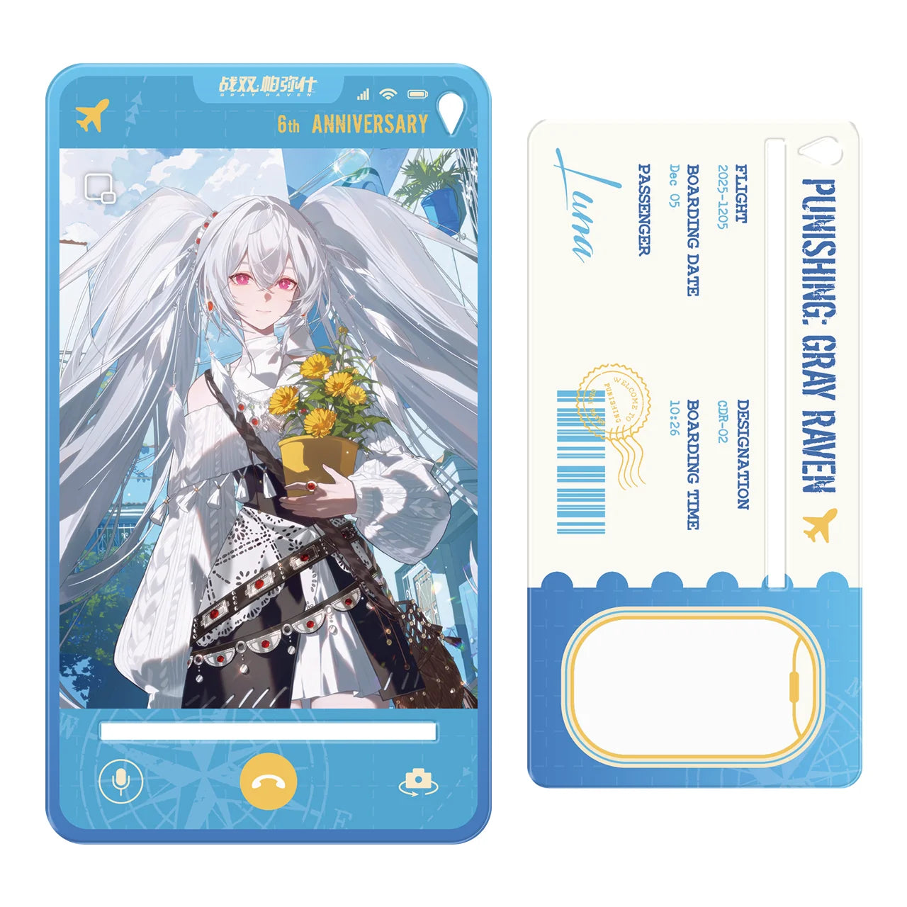 Punishing: Gray Raven - Echoes of Elsewhere 6th Anniversary Display Standee KURO GAMES