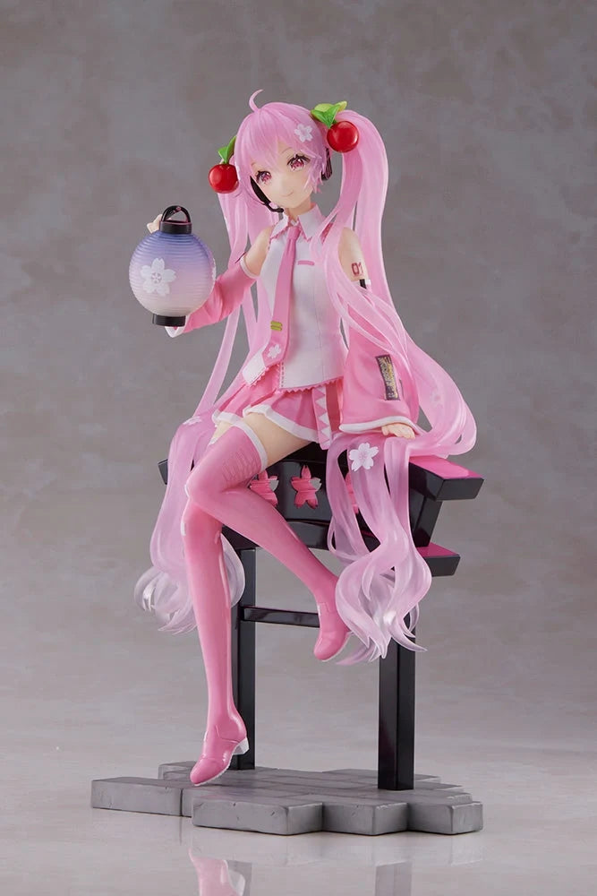 Hatsune Miku - Sakura Miku(Sakura Lantern Ver.) AMP+ Prize Figure Taito