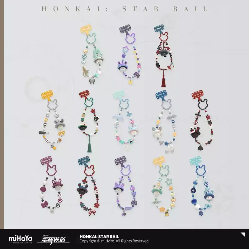 Honkai: Star Rail - Bunny Mushroom and Mushroom Bunny Series Phone Strap Blind Box miHoYo
