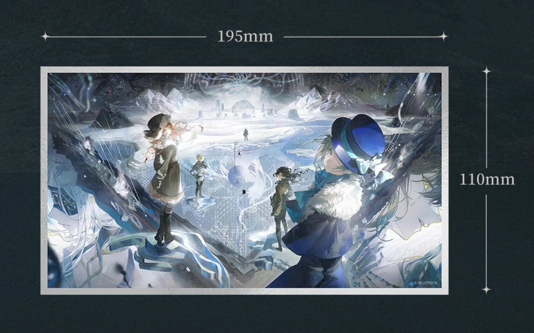 Reverse: 1999 - Antarctic Overlook Acrylic Shikishi Board BLUEPOCH