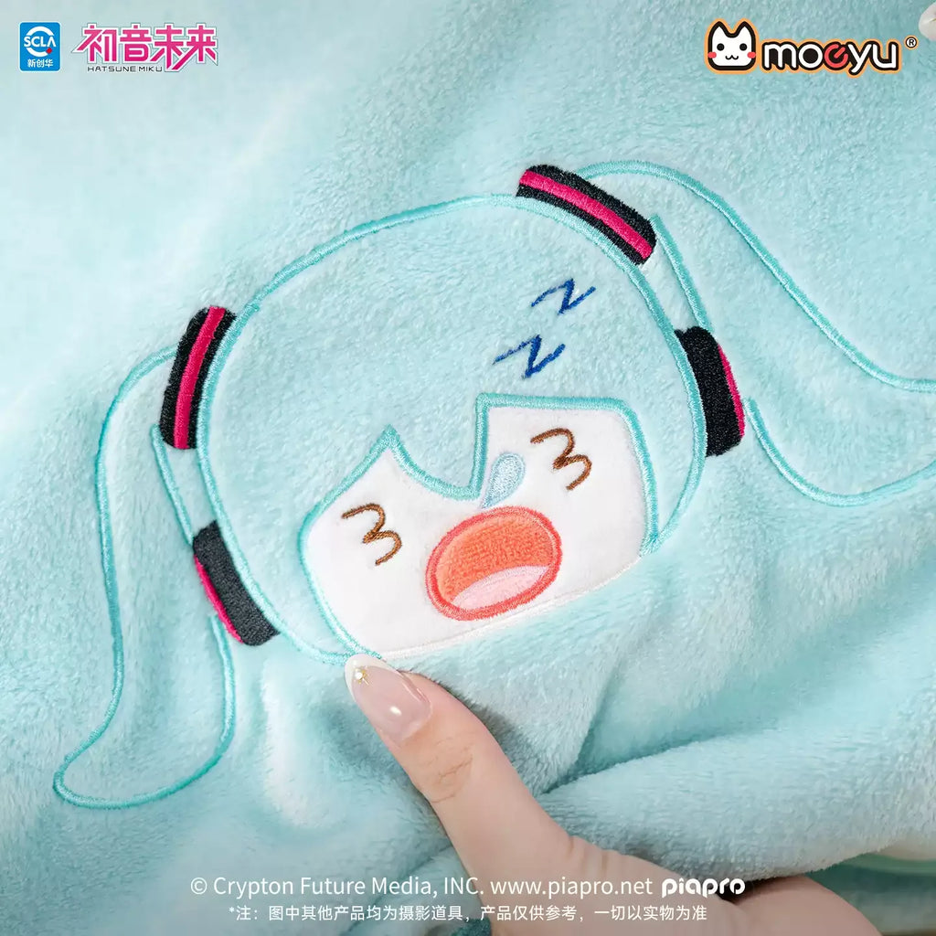 Hatsune Miku - Carefree Daily Series Foldable Plush Blanket Moeyu