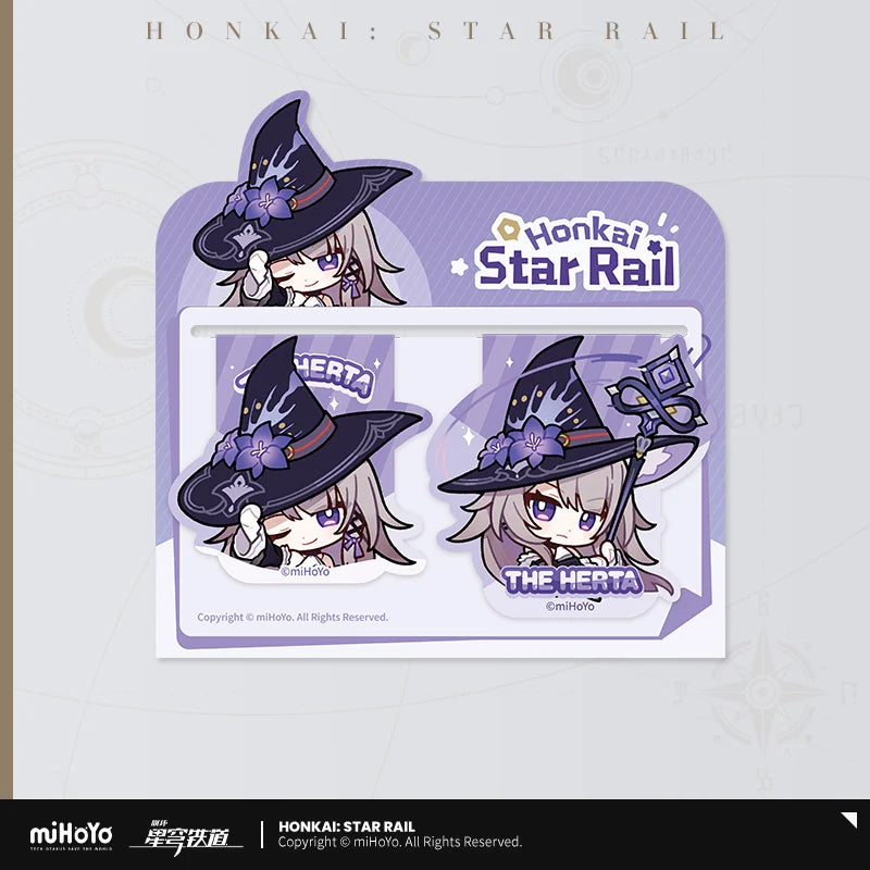 Honkai: Star Rail - Pom-Pom Gallery Soft Magnetic Bookmark Set miHoYo