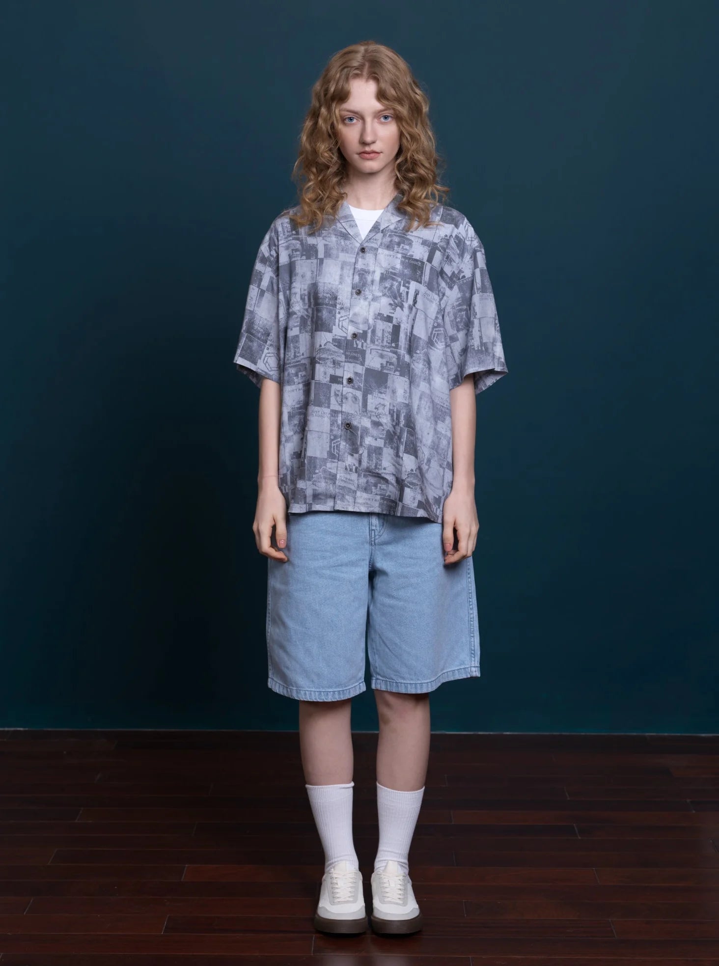 Reverse: 1999 - 6 Whither to Wander Printed Shirt BLUEPOCH