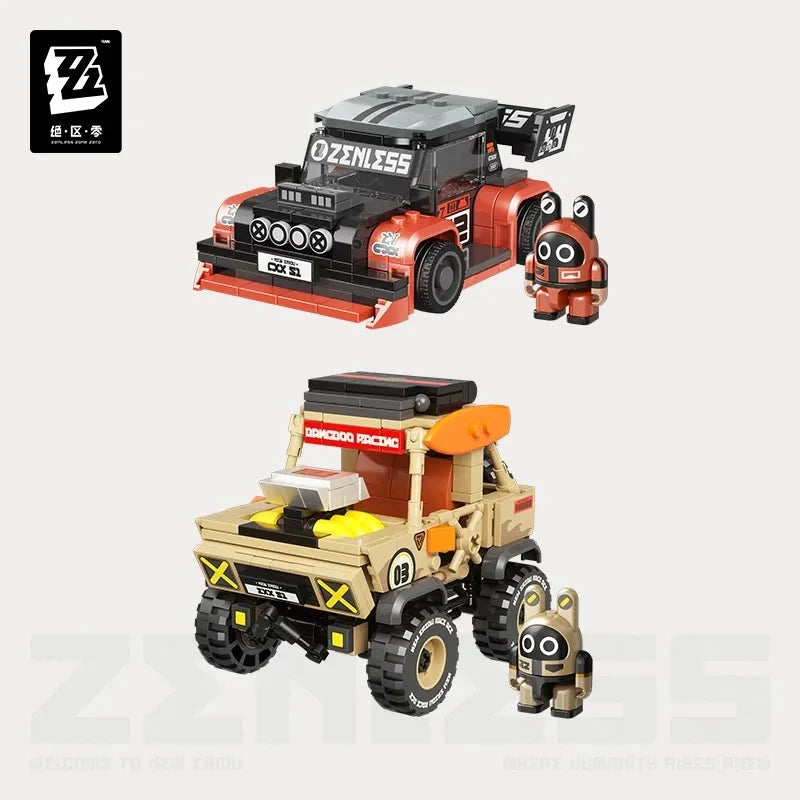 Zenless Zone Zero - Bangboo Racing Toy Car Building Blocks miHoYo
