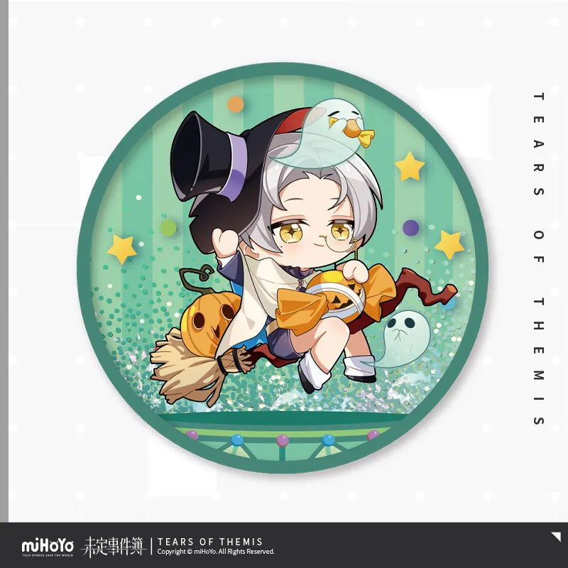 Tears of Themis - Pumpkin Adventure Series Chibi Acrylic Quicksand Coaster miHoYo