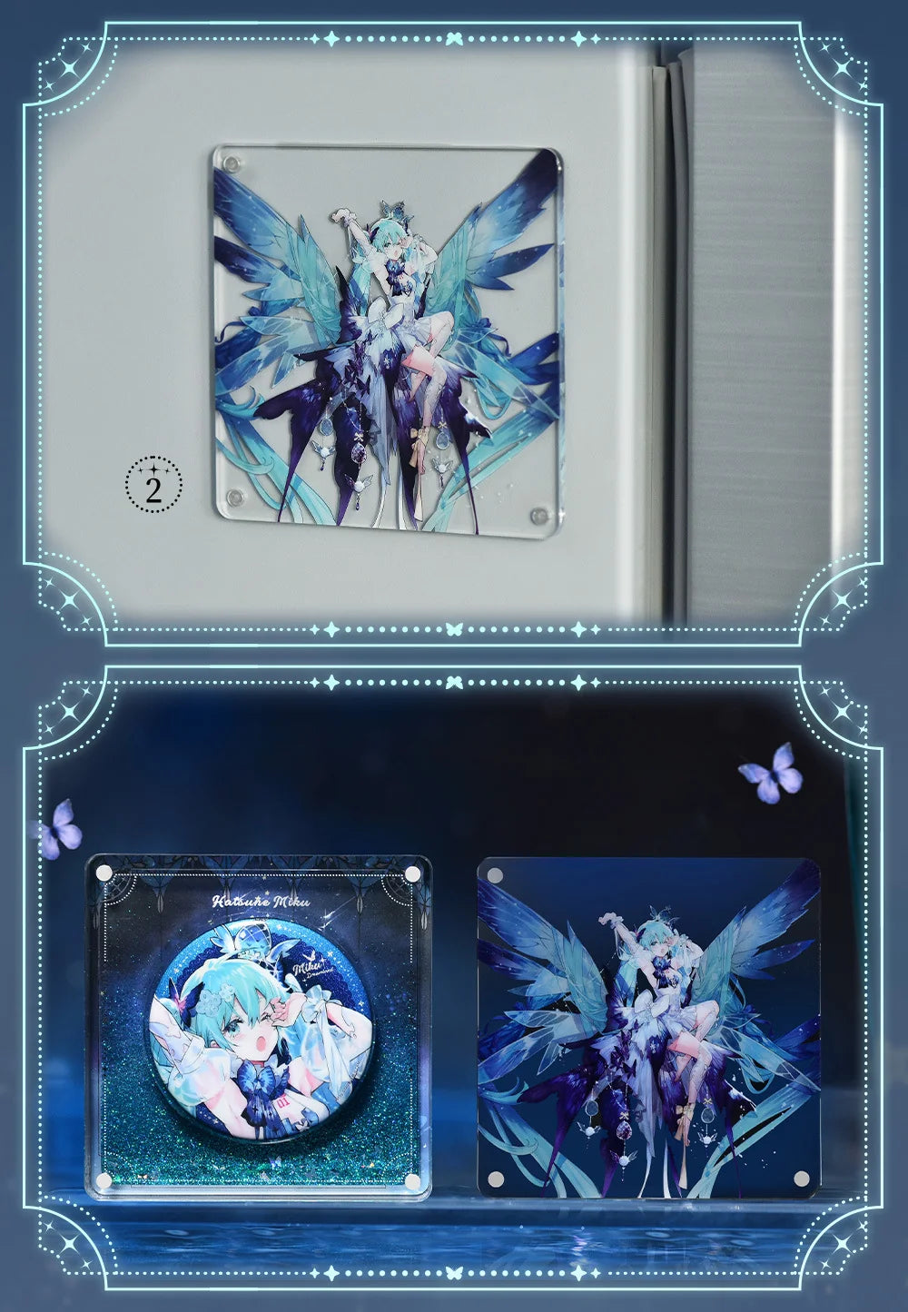 Hatsune Miku - Hatsune Miku Miku Dreamland Acrylic Ornaments BEMOE