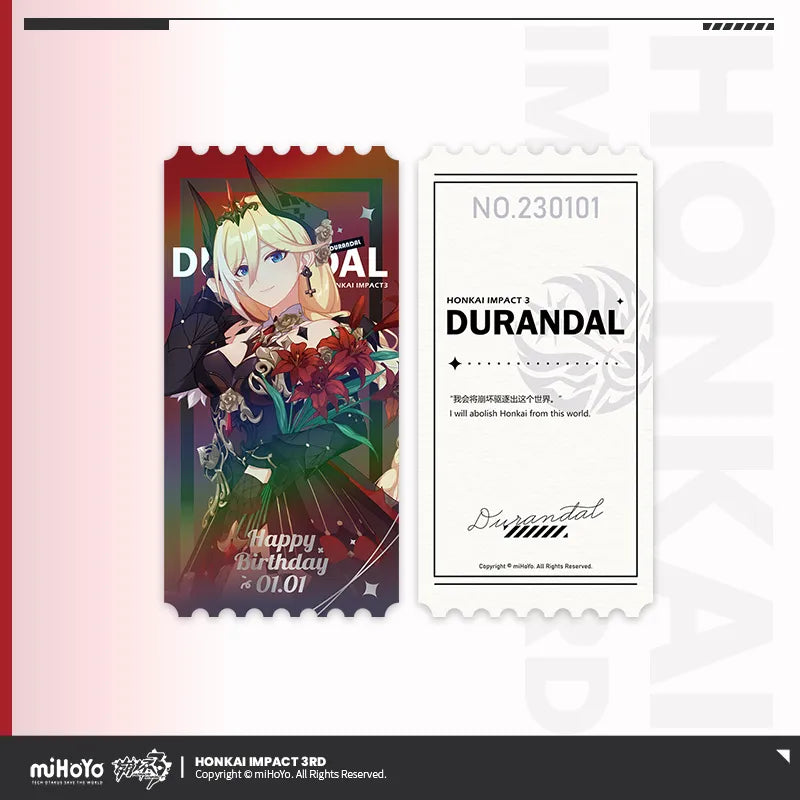 Honkai Impact 3rd - Durandal 2023 Birthday Gift Box miHoYo
