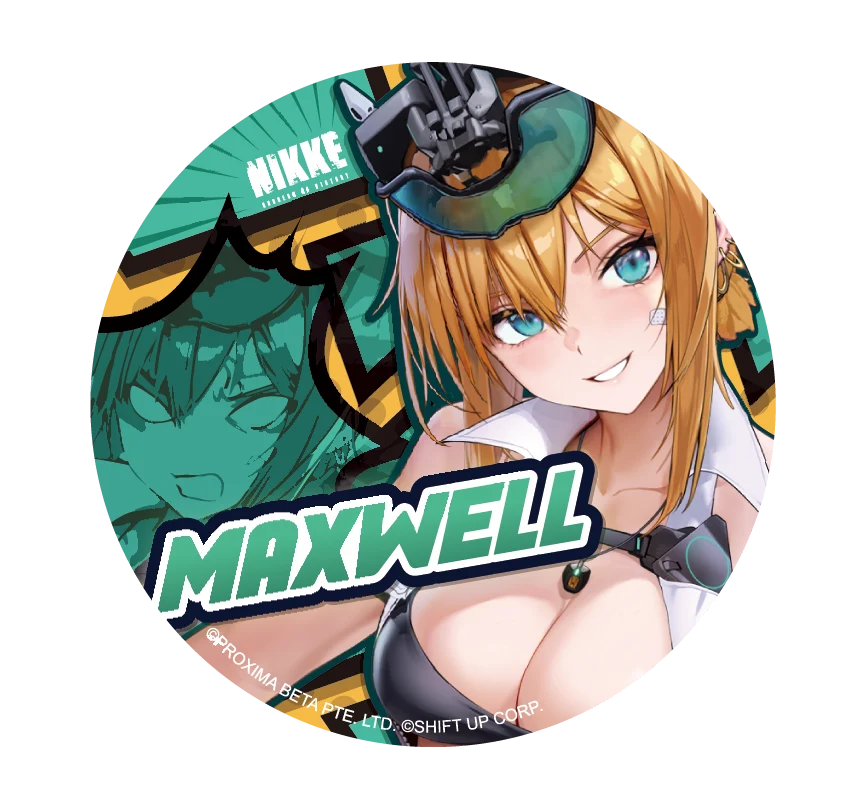 GODDESS OF VICTORY: NIKKE - Trading Holo Button Badge 2025 Anime Expo Merch