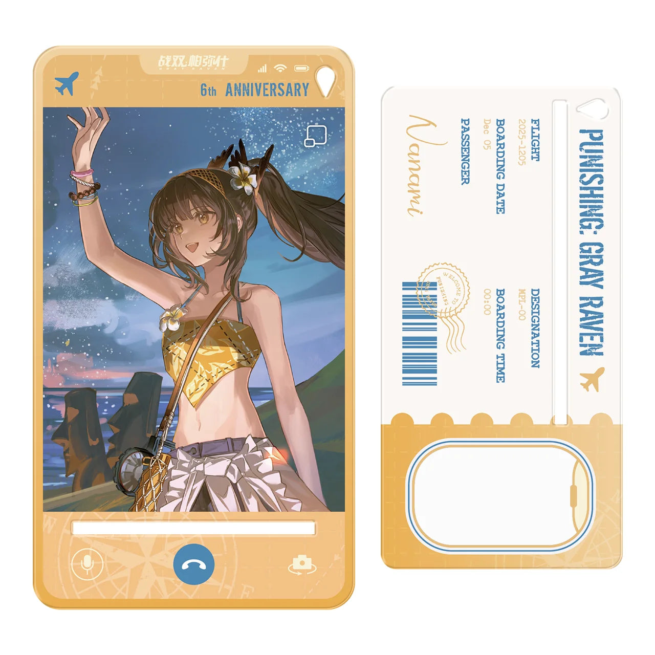 Punishing: Gray Raven - Echoes of Elsewhere 6th Anniversary Display Standee KURO GAMES