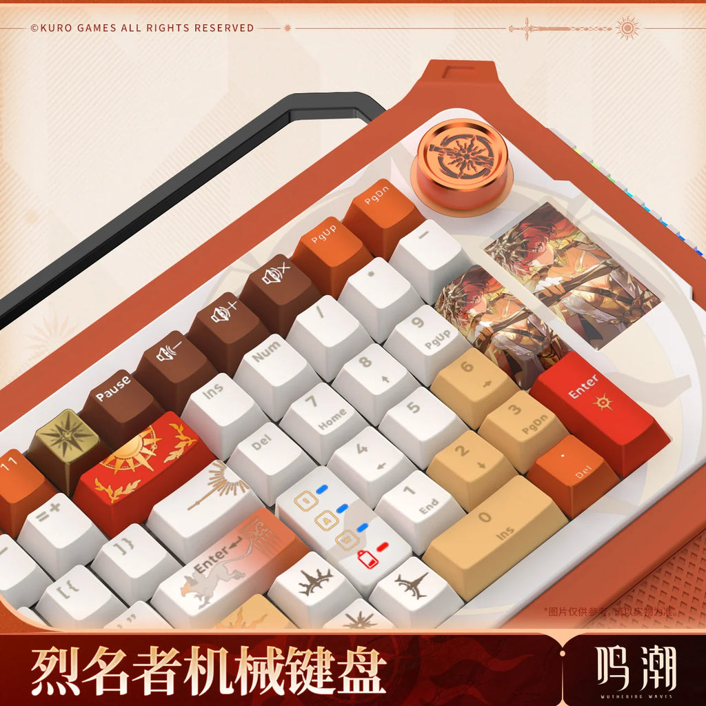 Wuthering Waves - Augusta The Blazing Bearer Mechanical Keyboard KURO GAMES