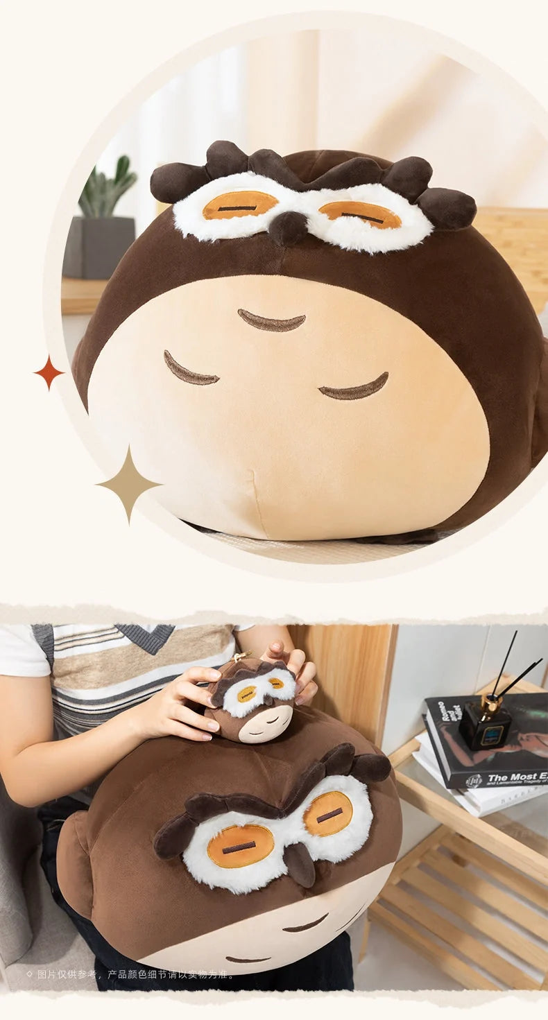 Genshin Impact - Teyvat Zoo Series Diluc Chibi Noctua Plushie miHoYo