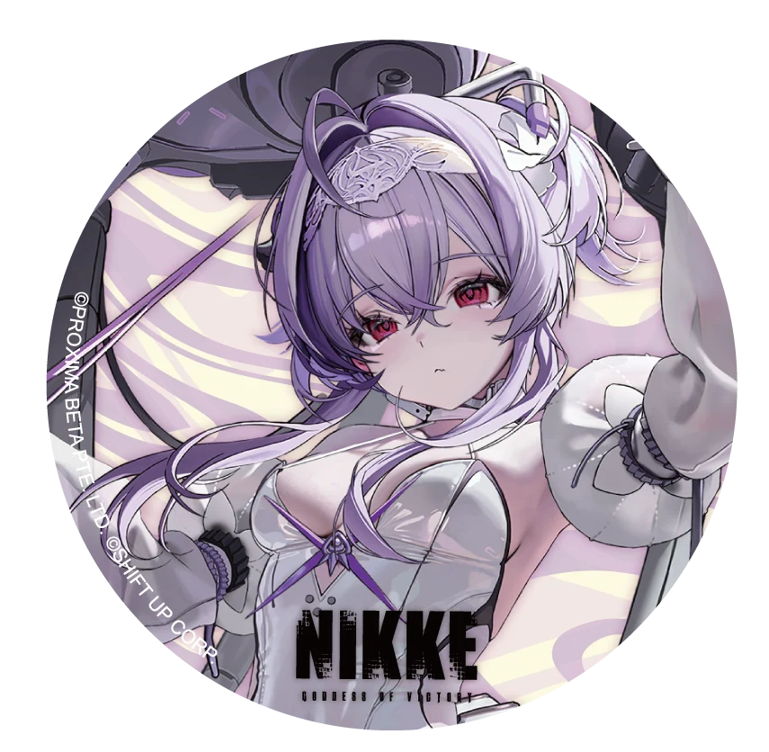 GODDESS OF VICTORY: NIKKE - Liberalio Holo Button Badge 2025 Anime Impulse