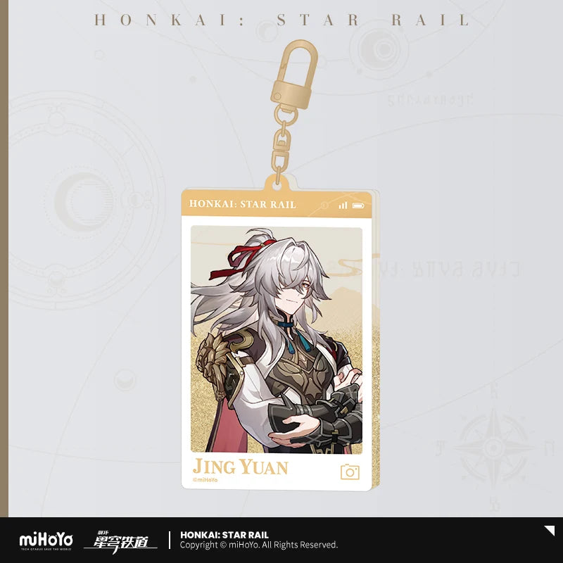 Honkai: Star Rail - Express Travel Notes Quicksand Keychain miHoYo