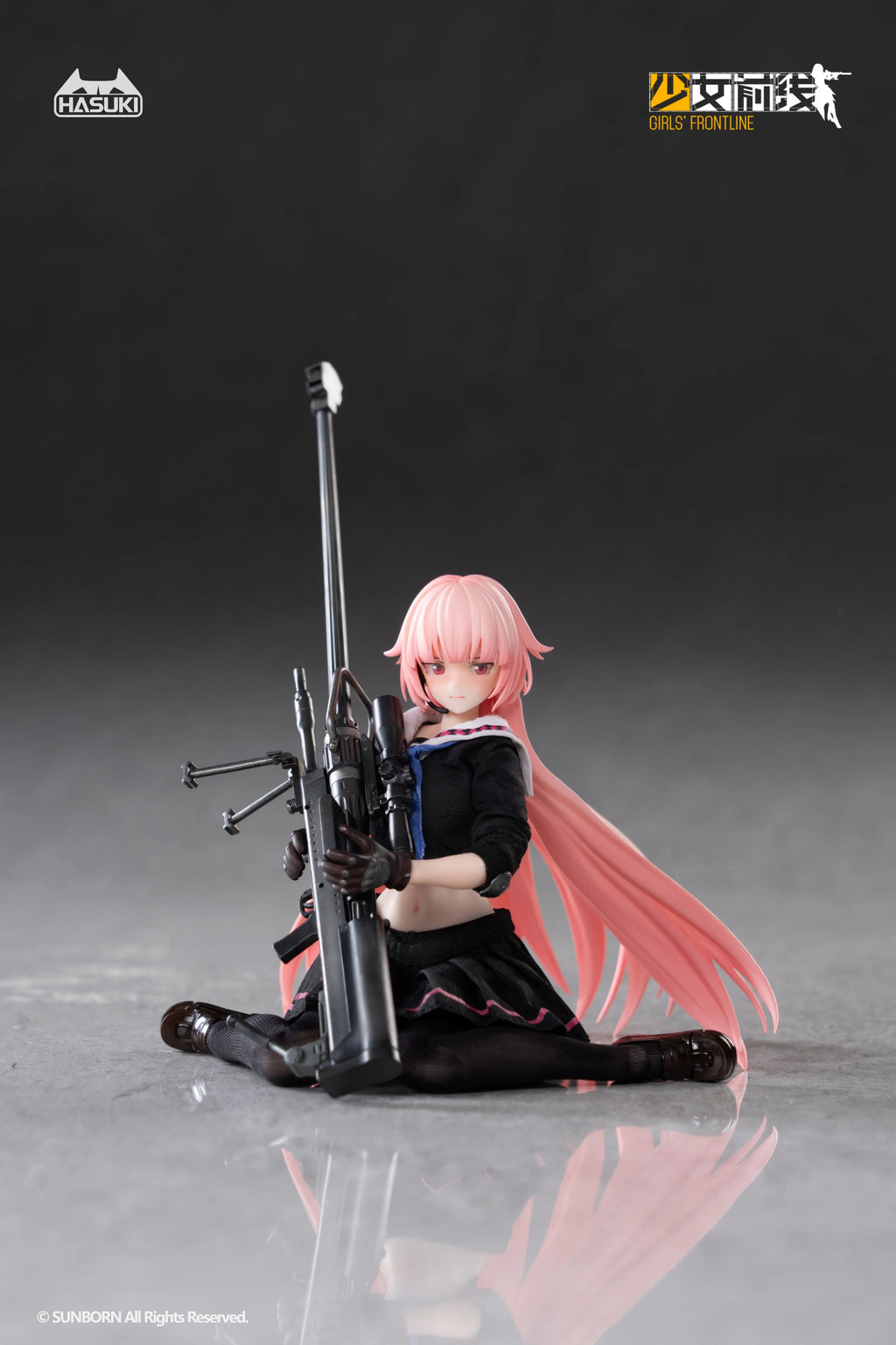 Girls' Frontline - NTW-20 Pocket Art Series 1/12 Scale Action Figure HASUKI