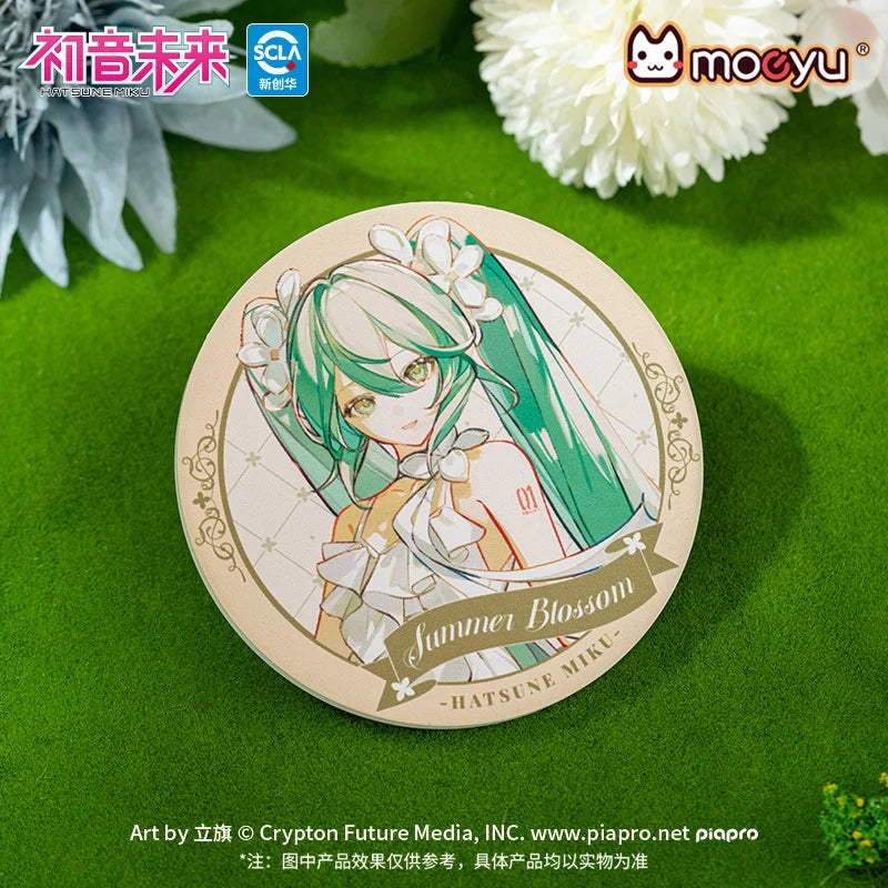 Hatsune Miku - Summer Blossom Series Ceramic Coaster Moeyu