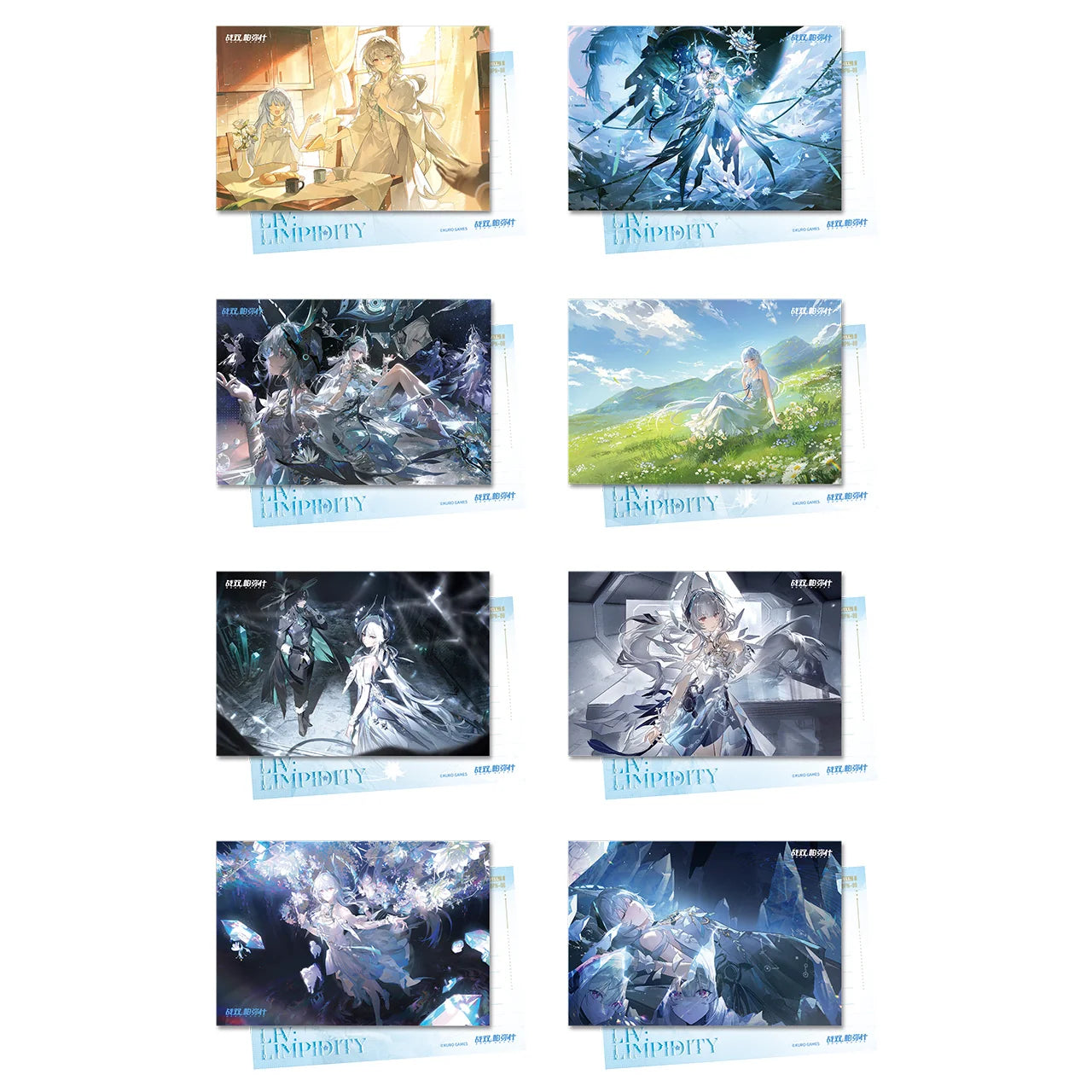 Punishing: Gray Raven - Liv: Limpidity Frame CG Postcard Set KURO GAMES