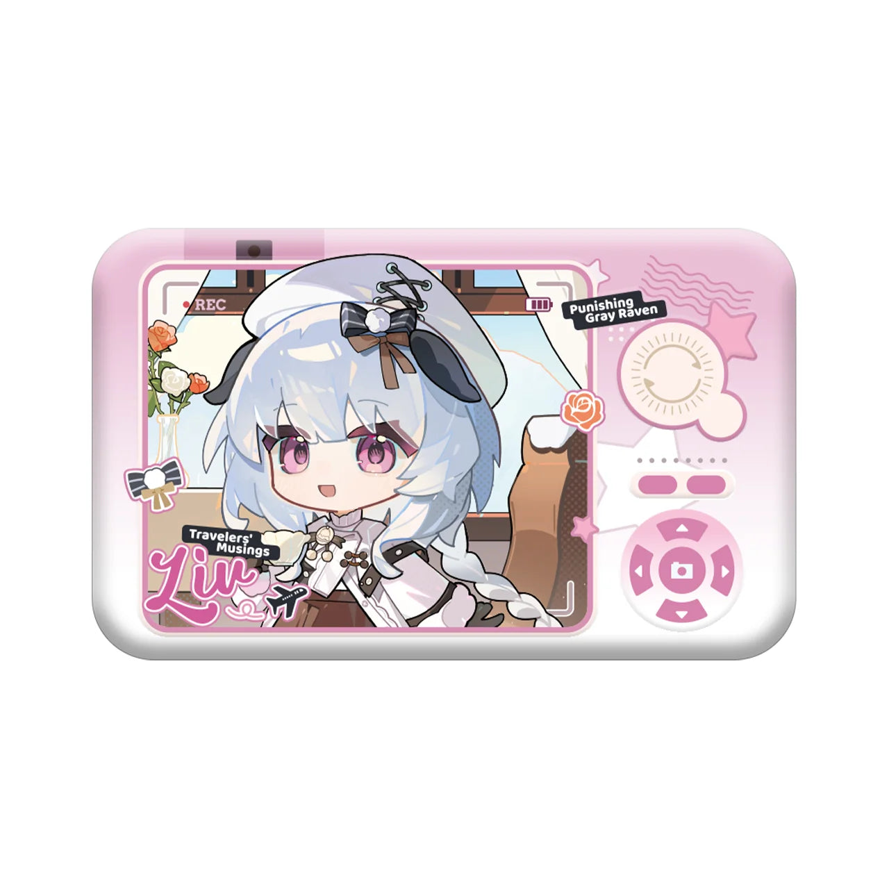 Punishing: Gray Raven - Travelers' Musings Chibi Tinplate Badge KURO GAMES