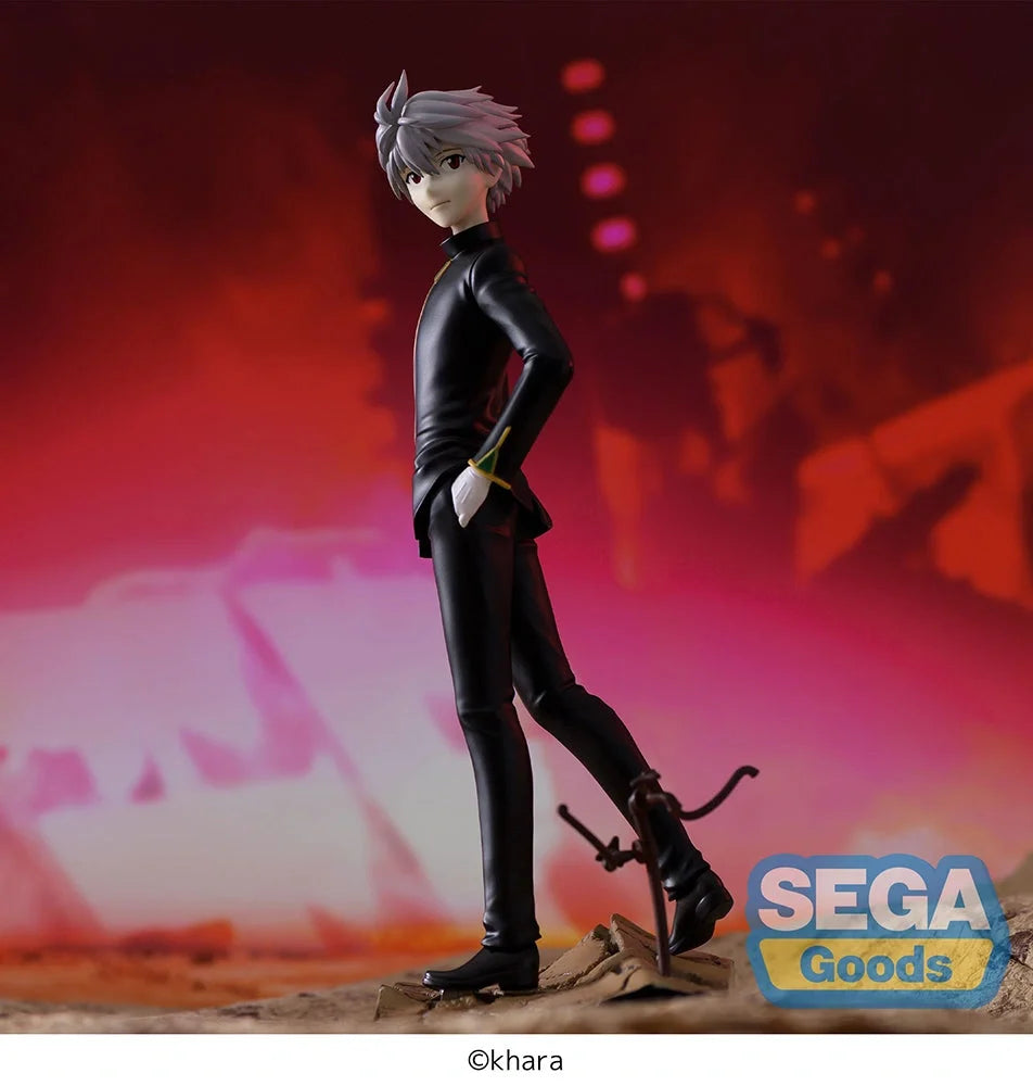 Evangelion - Kaworu Nagisa(Commander Suit Ver.) Luminasta Prize Figure SEGA