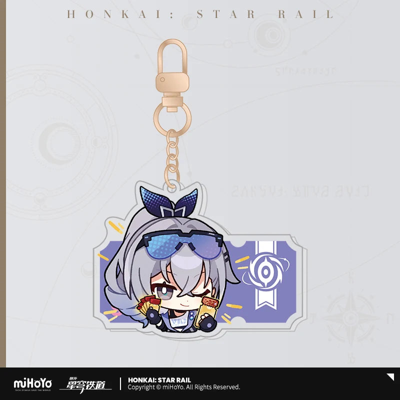 Honkai: Star Rail - Pom-Pom Gallery Sticker Keychain miHoYo