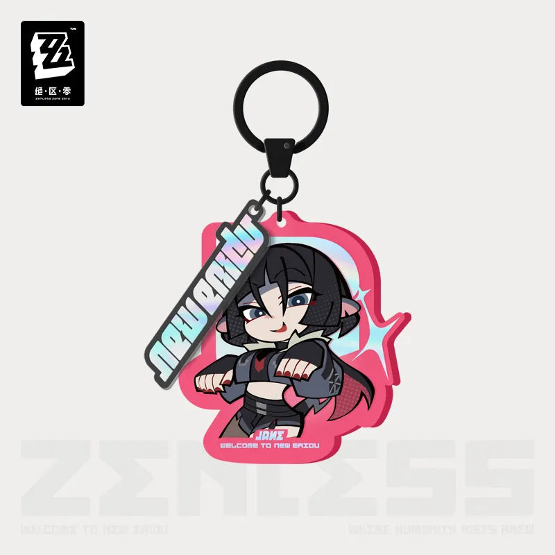 Zenless Zone Zero - Unknown Faction Chibi Acrylic Keychain miHoYo