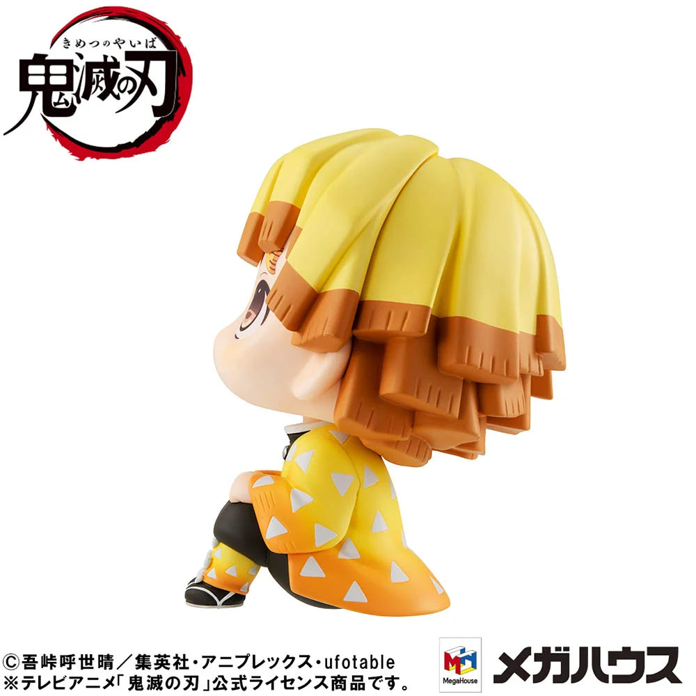 Demon Slayer: Kimetsu no Yaiba - Zenitsu Agatsuma (Smile Ver.) & Inosuke Hashibira (Bossy Ver.) [with gift] Lookup Mini Figure MegaHouse