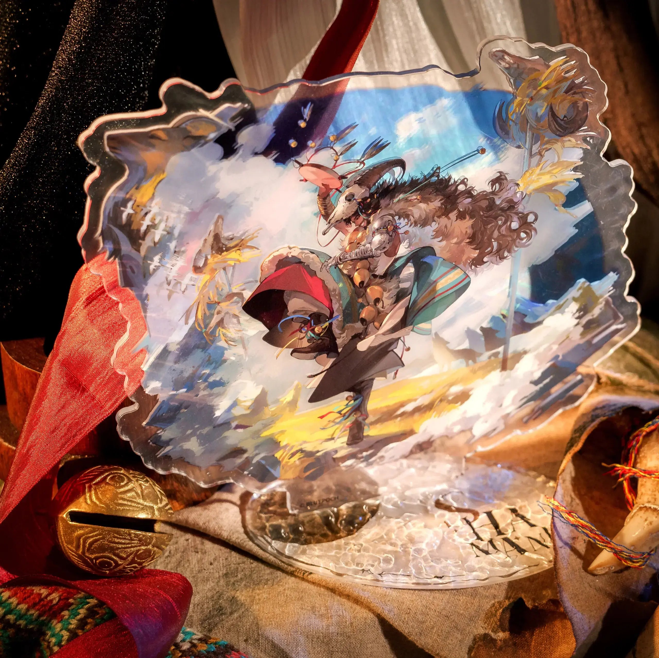 Reverse: 1999 - Shamane Shadows in the Lake Series Acrylic Stand BLUEPOCH