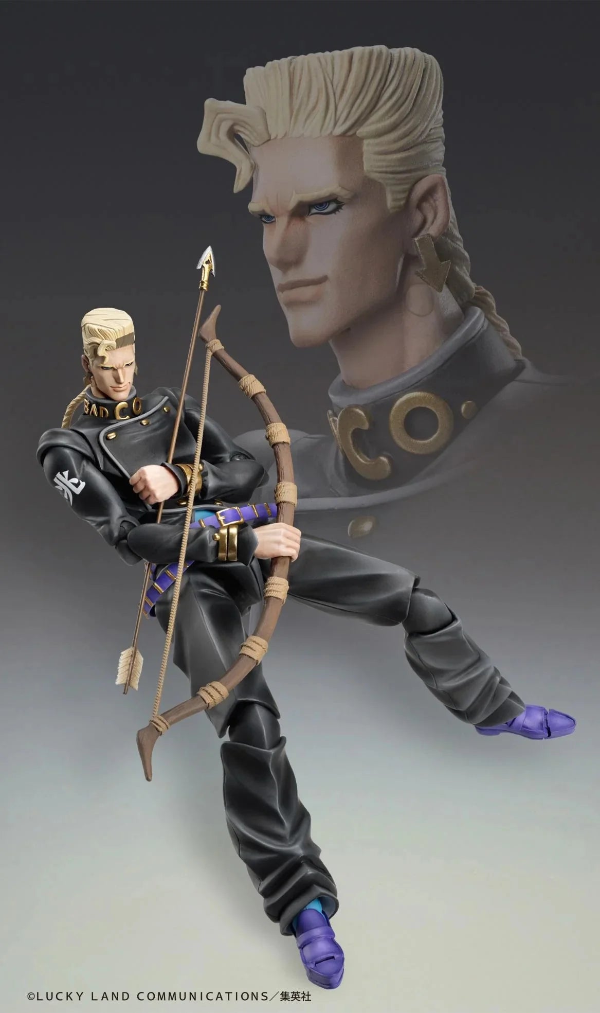 JoJo's Bizarre Adventure: Diamond Is Unbreakable - Keicho Nijimura & BAD COMPANY Action Figure Medicos Entertainment