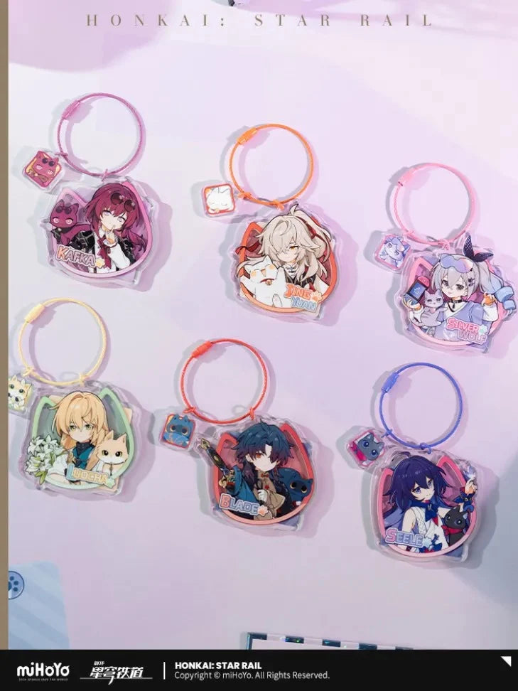 Honkai: Star Rail - Little Cat Series Chibi Acrylic Keychain miHoYo