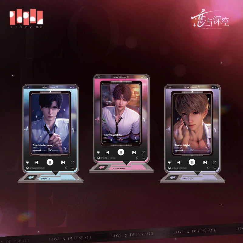 Love and Deepspace - Veiled Whispers Rerun Series Rotating Acrylic Stand InFold Games