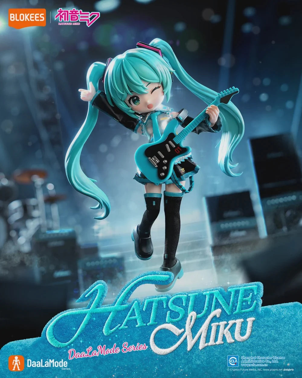 Hatsune Miku - Hatsune Miku (Official Outfit Ver.) DaaLaMode Series Action Figure Blokees