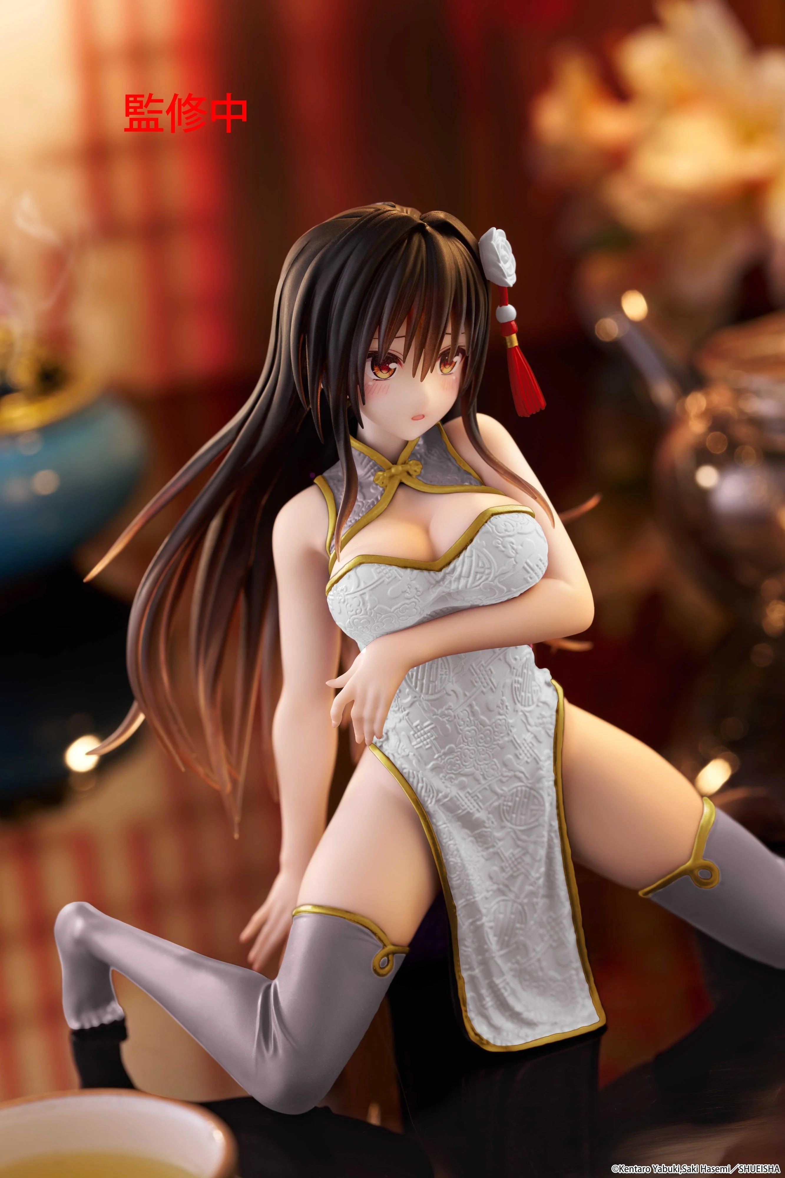 To Love-Ru Darkness - Yui Kotegawa (Chinese Dress Ver.) Desktop Cute Prize Figure TAITO