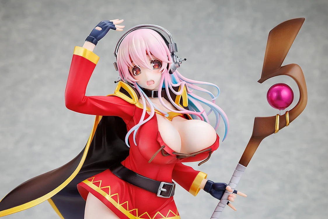 Super Sonico - Super Sonico (KONOSUBA -God's blessing on this wonderful world! Megumin Collaboration Ver) 1/7 Scale Figure KADOKAWA